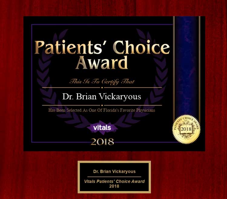 Patients choice award - Sports Medicine Clinic